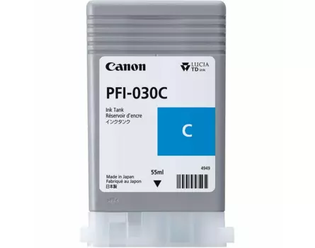 Canon PFI-030C, PFI030C, originální (Azurový)