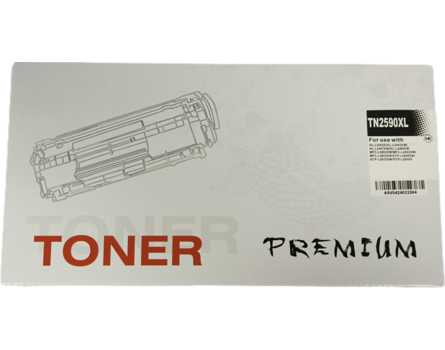 Toner Brother TN-2590XL, kompatibilní (Černý)