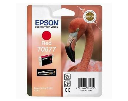  Inkoustová cartridge Epson Stylus Photo R1900, C13T08774010, red, 1*11,4ml, O