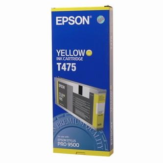 Tonery Náplně Zásobník Epson T475, C13T475011 (Žlutý)