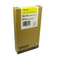 Tonery Náplně Zásobník Epson T6114, C13T611400 (Žlutý)