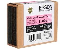 Tonery Náplně Inkoustová cartridge Epson Stylus Pro 3800, C13T580B00, vivid light magenta, 80ml